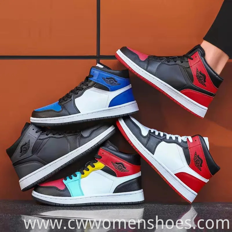 Fashion High Top Sports Aj Sneakers Outdoor Casual Tennis Shoes Outdoor Womens and Mens Lightweight Breathable High-Quality Brand Basketball Shoes